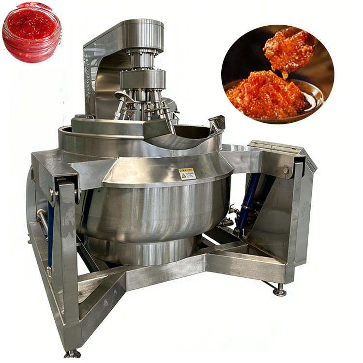

New High-Capacity Customised Automatic Industrial Curry Sauce Steaming Planetary Mixer Motor