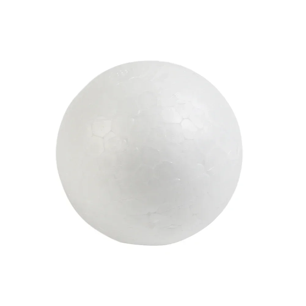 Party Decoration Foam Balls, Pack of 10 White Polystyrene Balls, Transform Any Event into a Magical Celebration