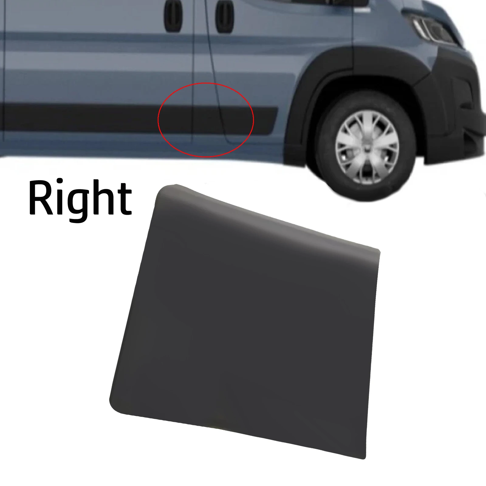 

Panel Pillar Molding Trim Front Right Side for Fiat For Ducato 2006 and Later Fits Boxer and Relay with Part 8547W4 735422945