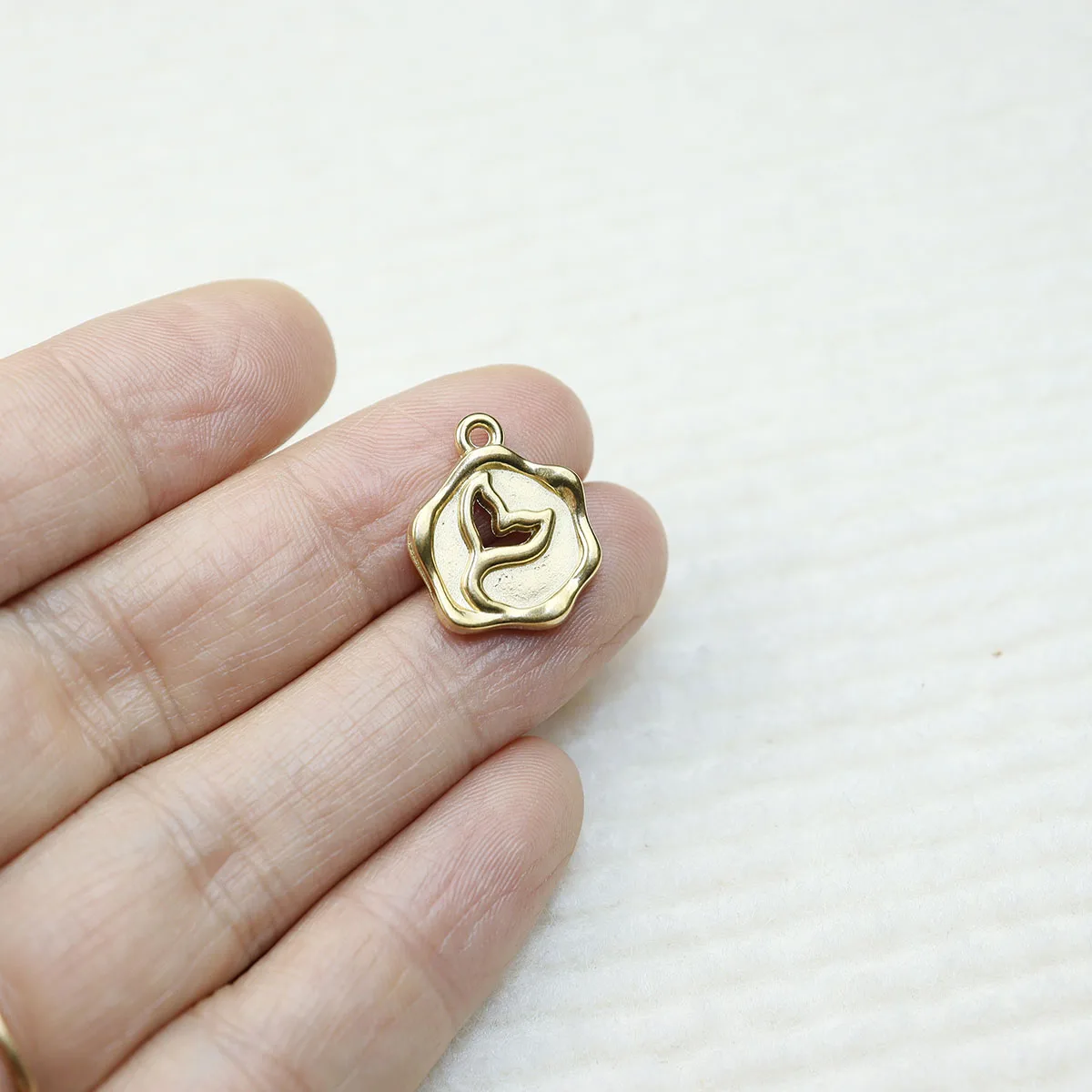 5pcs Casting Stainless Steel Sea Motif Charms Pendant DIY Necklace Earrings Bracelets Jewelry Charm PVD Plated Water Proof