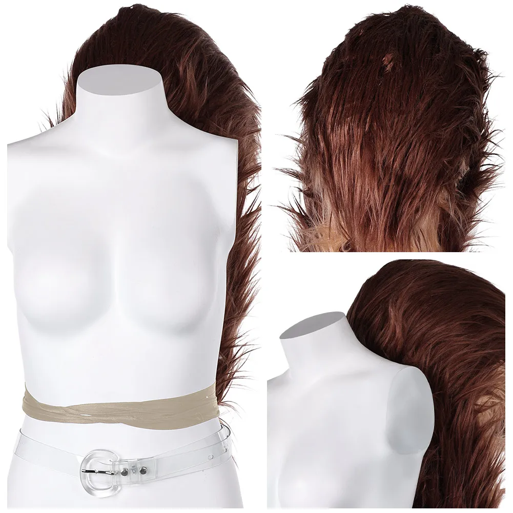 Game Rivals Doreen Green Cosplay Fantasia Squirrel Costume Tail Headband Disguise Clothes Roleplay Halloween Carnival Suit Women - view 3