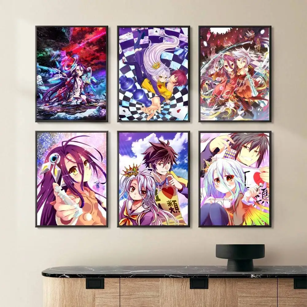 อะนิเมะเทพธิดา Story Rem Hancock โปสเตอร์ Self-กาวกันน้ําสติกเกอร์กระดาษ Coffee House Bar Room Wall Decor