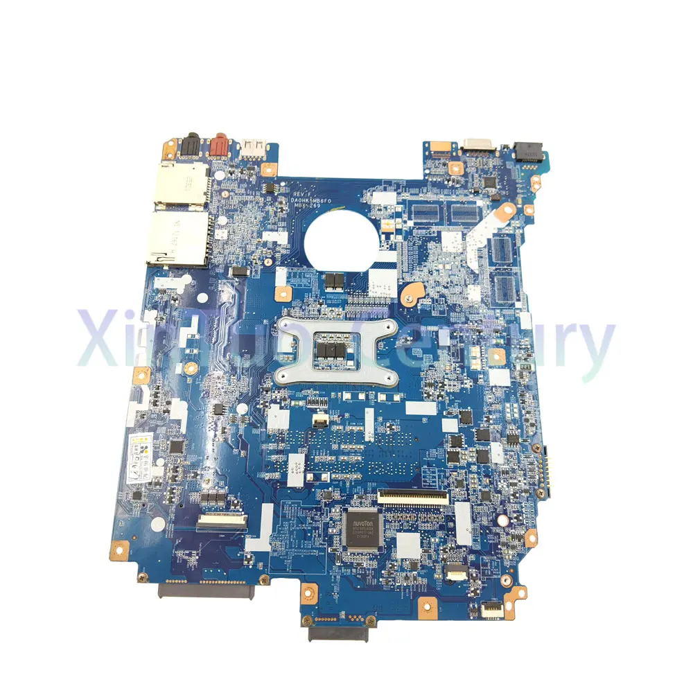 Imagem -05 - Motherboard para Laptop Motherboard para Sony Sve151 Sve151e11m A1892855a Pga989 Ddr3 Hm76 Hd7670m Mbx269 Da0hk5mb6f0 2gb Teste de 100