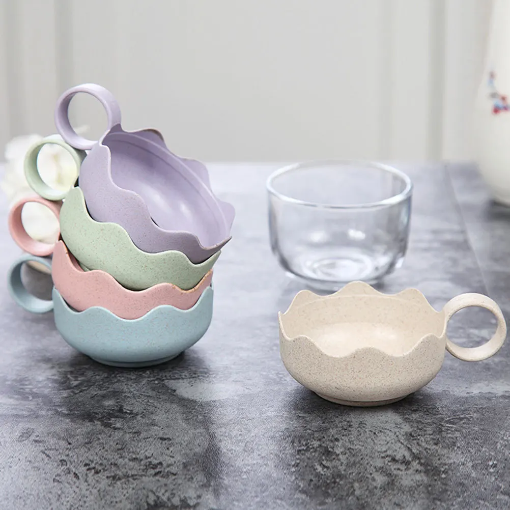 

4Pcs Thickened Glass Cups Premium Material Long Lasting Tea Coffee Milk Juice Home Drinking Cups Glass Mugs