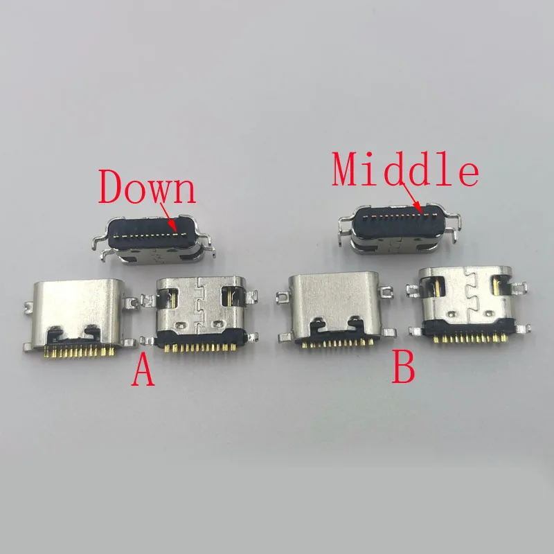 5-50Pcs USB Charger Charging Dock Connector Plug For Doogee S100 V30 V30T S97 Pro Oukitel WP17 U18 K5000 C17 C19 Teclast P80H