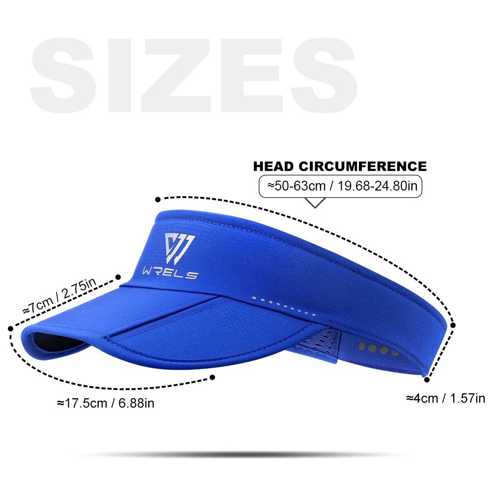 Wrels-chapéu de proteção solar, ajustável, respirável, anti-uv, melhor para esportes ao ar livre, golfe, verão