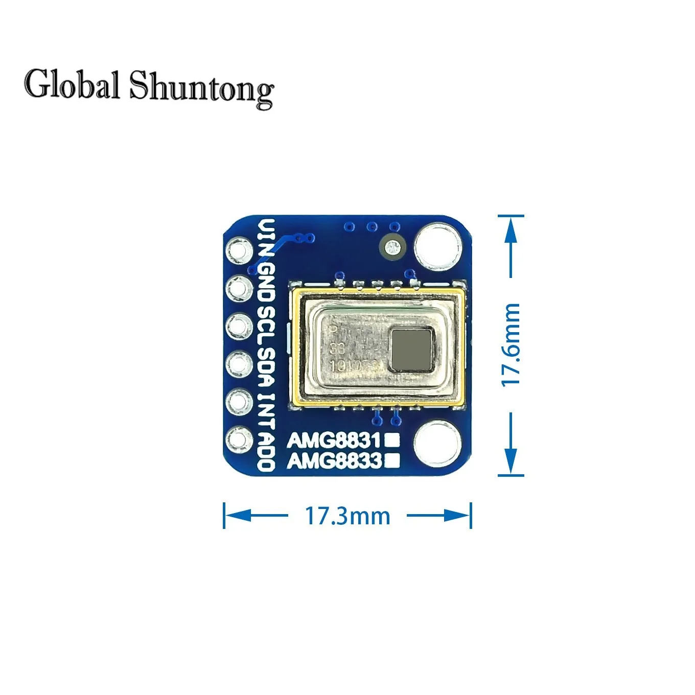 1PCS Original New AMG8833 IR 8*8 Thermal Imager Array Temperature Sensor Module 8x8 Infrared Camera Sensor