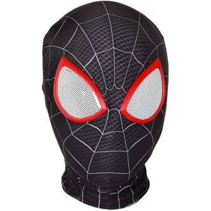 Superhero Cosplay Costume Mask, Iron Spider 3D Mask, Peter Parker Lens Mask Remy Miles Expedition Chapel, Halloween Show Gift 11 Main Sales Mask Spider - №12