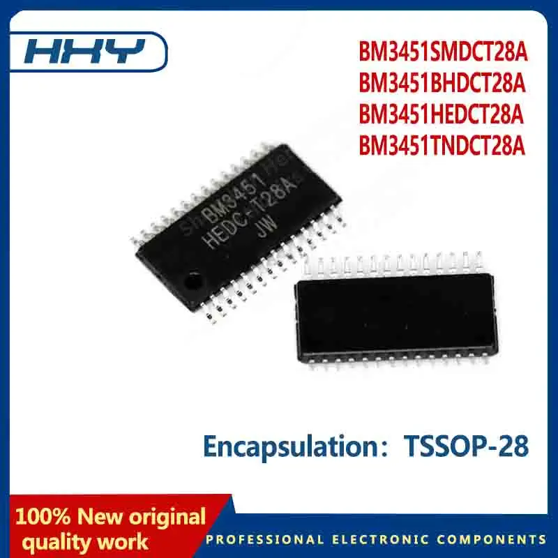 (5piece) bm3451 bm3451tndc-t28a bm3451smdc-t28a tssop-28 multiple lithium battery protection Chi