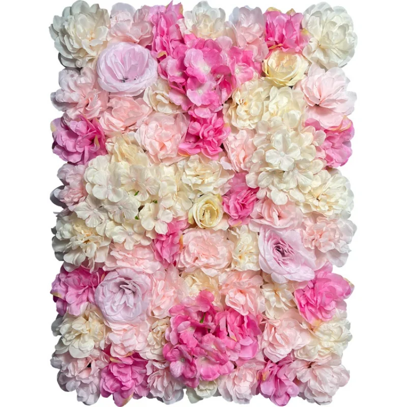 Artificial Flower Wall Background Wall Wedding Photography Window Decoration Fake Flower Hydrangea Silk Flower Plant Landscaping