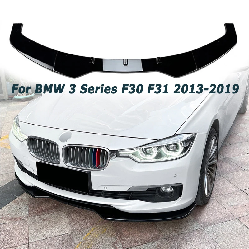 

Car Front Bumper Lip for BMW 3 Series F30 F31 2013-2019 Diffuser Splitter Spoiler Exterior Parts Car Accessories Aftermarket