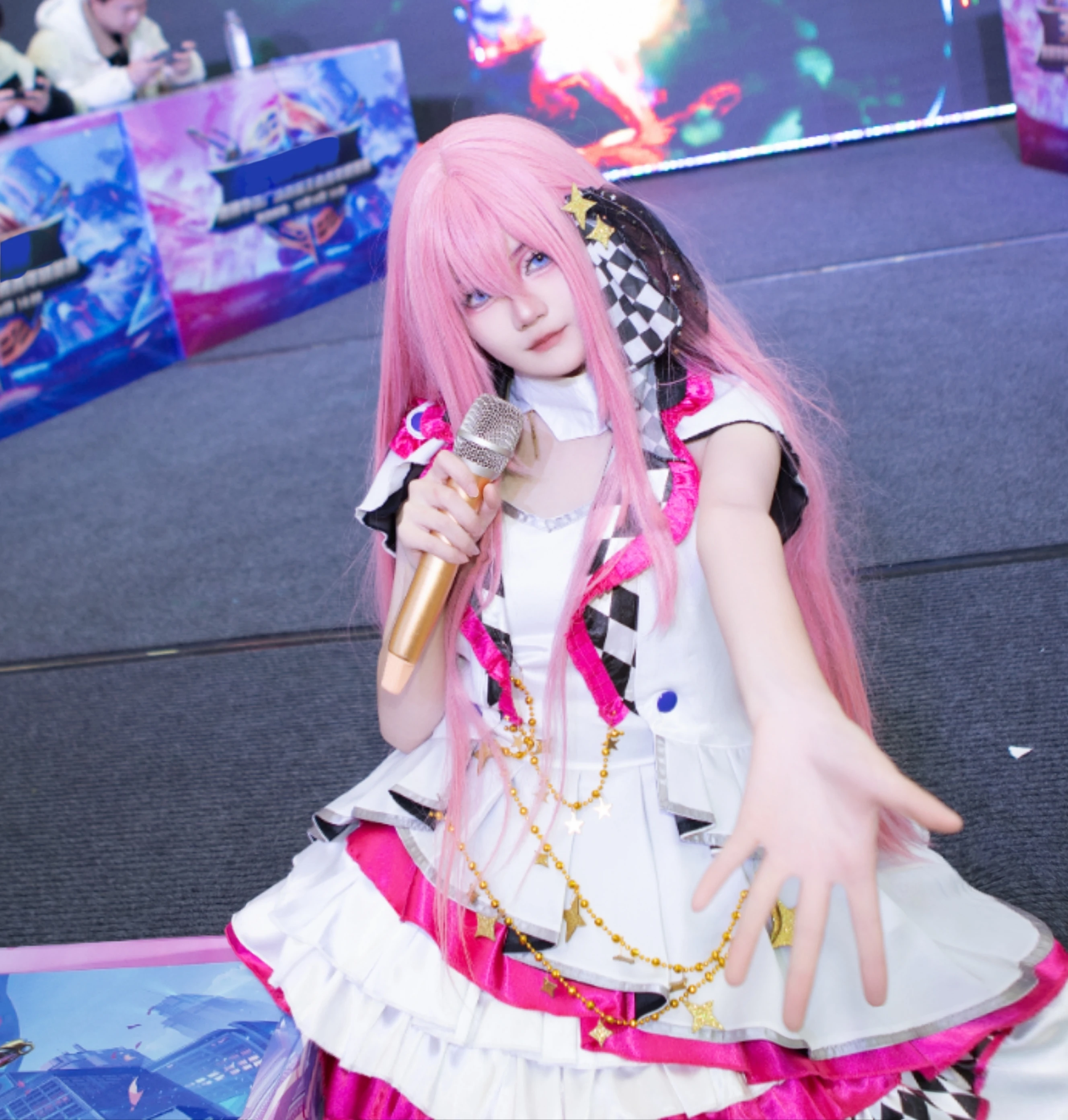 새로운 애니메이션 루카 코스프레 의상 할로윈 크리스마스 역할 놀이 파티 만화 전시회 섹시한 애니메이션 의상 PJSK Cos