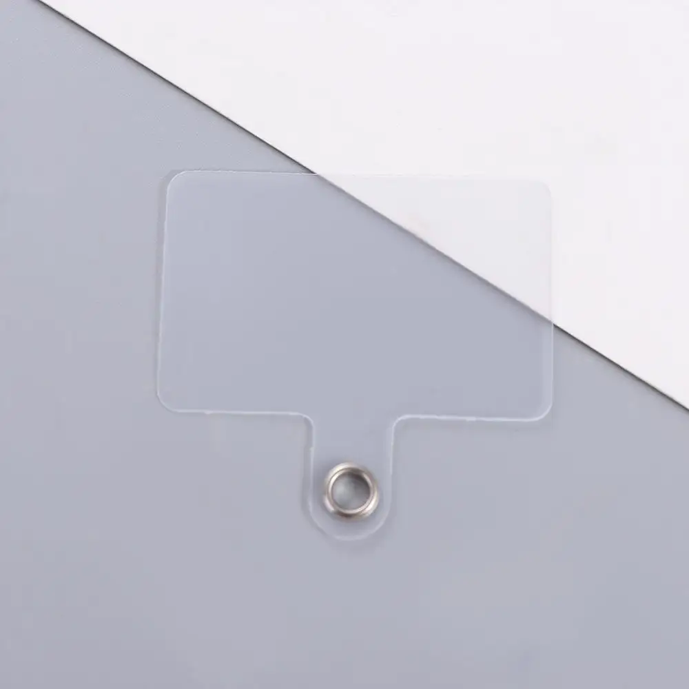Anti-lost Phone Tether Patch Stainless Steel Safety Cellphone Strap Gasket PVC Universal Phone Lanyard Straps Patch