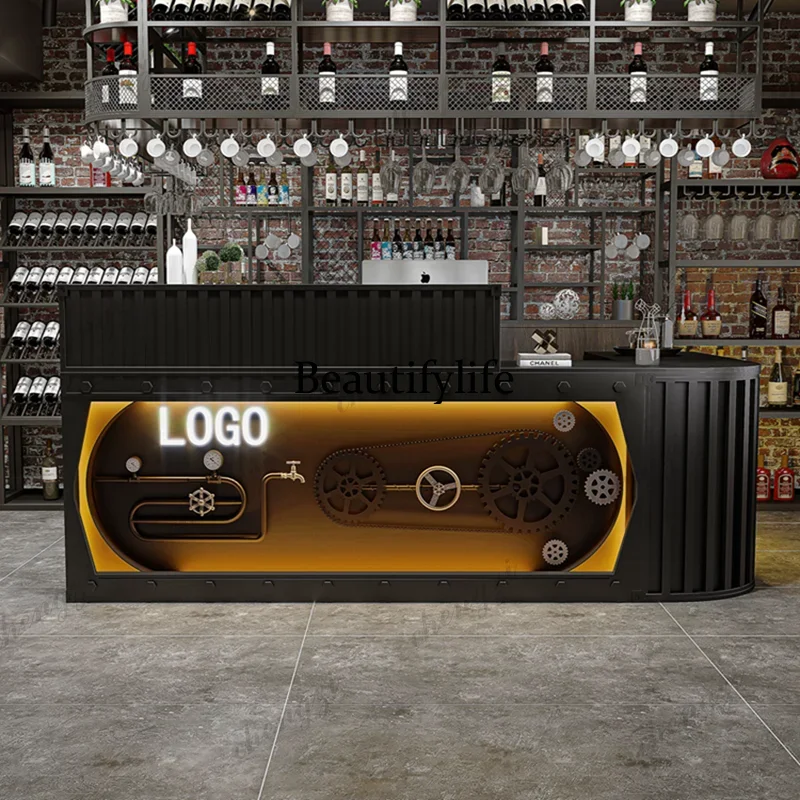 R134 Bar Restaurant Reception Desks Unique Luxury Welcome Display Reception Desks Design Aesthetic Escritorio Commercial Furnitu