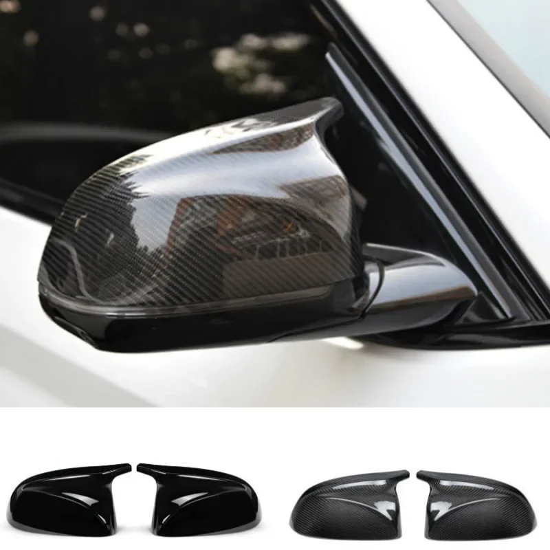 For BMW X3 G01 X4 G02 X5 G05 X6 G06 X7 G07 2018 2019 2020 M style black rearview mirror cover X3M Look rearview mirror cover