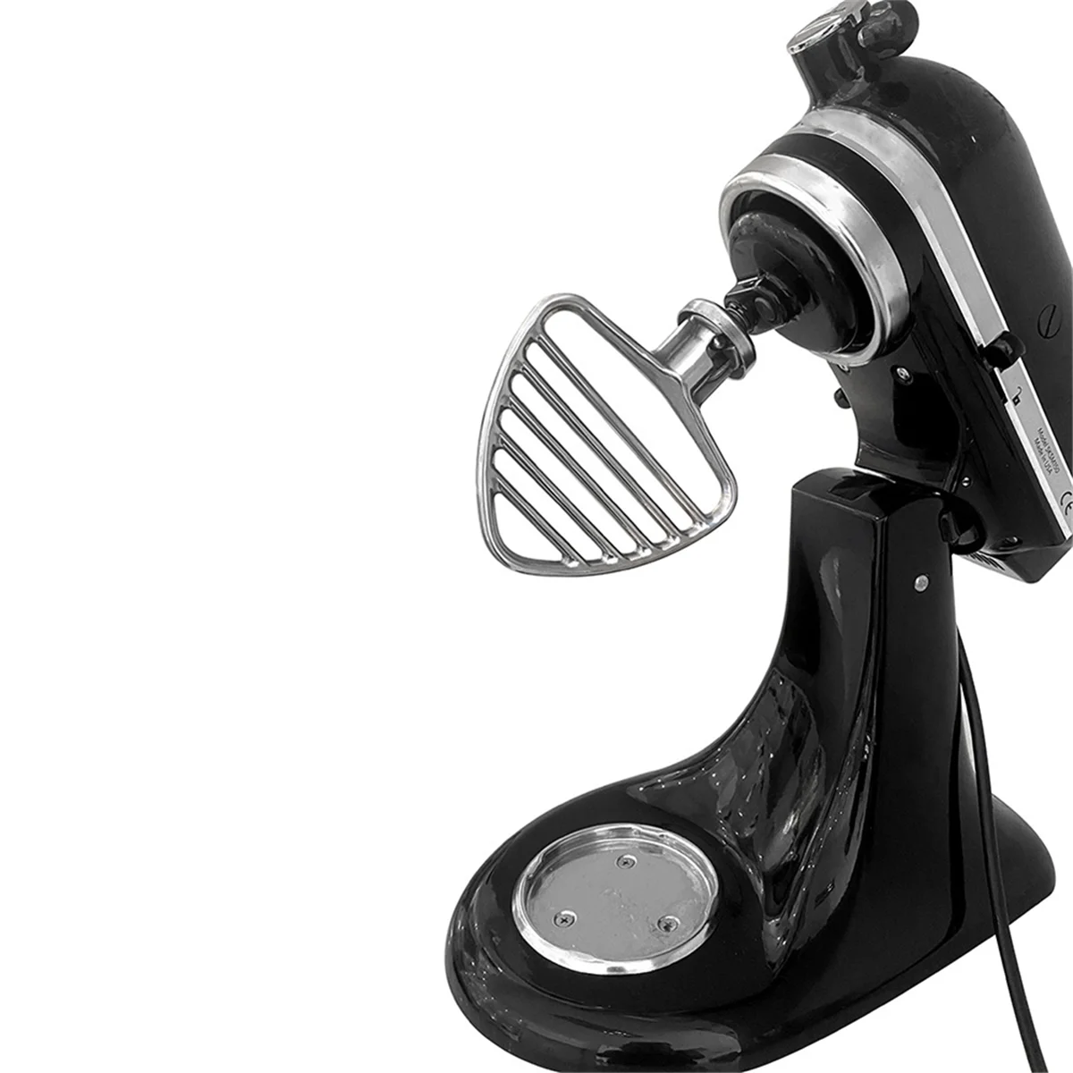 

Stainless Steel Flat Beater+Dough Hook Replacement for KitchenAid 4.5QT & 5QT Bowl Tilt-Head Stand Mixers Attachment