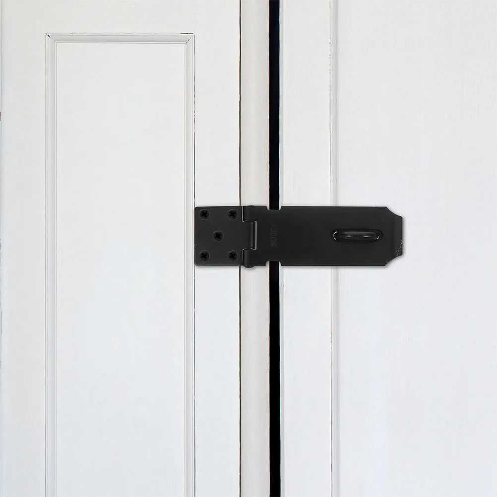 

4 Sets Stainless Steel Lock Door Latch Plate Electronic Closet 304 Cabinet Latches Hasp