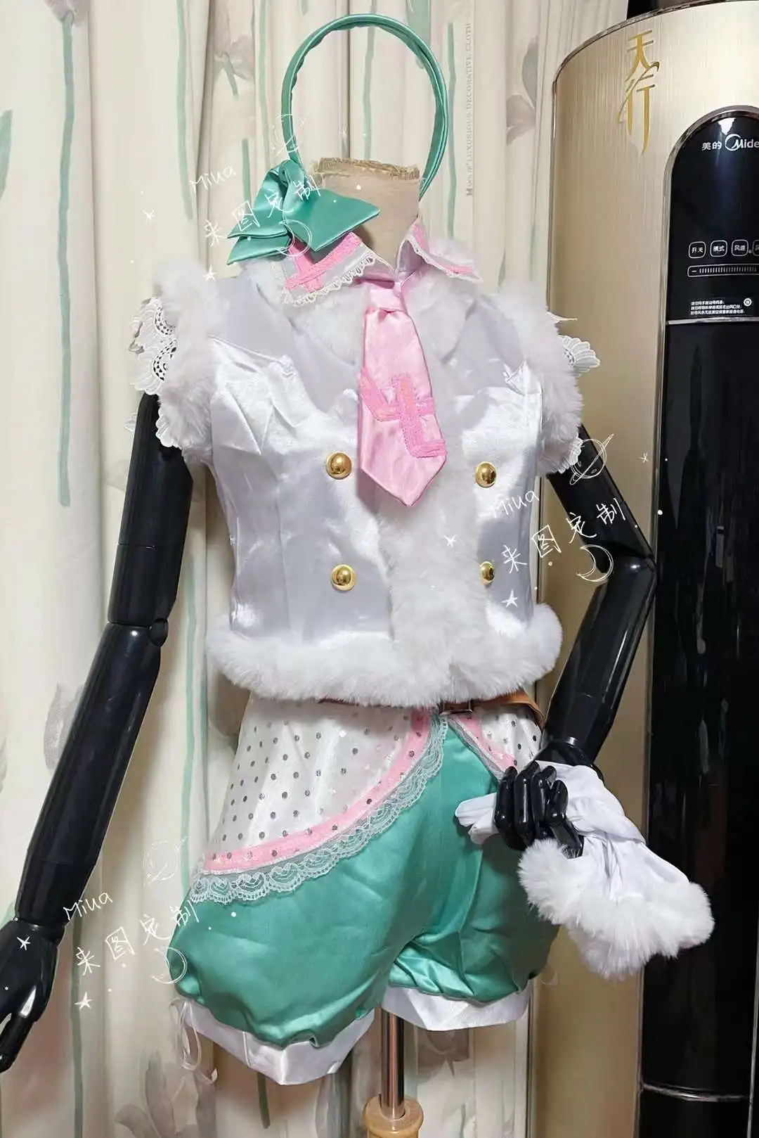 

COS-KiKi [индивидуальный] аниме Lovelive Hoshizora Rin Sonoda Umi Snow Halation сценический игровой костюм косплей костюм униформа наряд для вечеринки