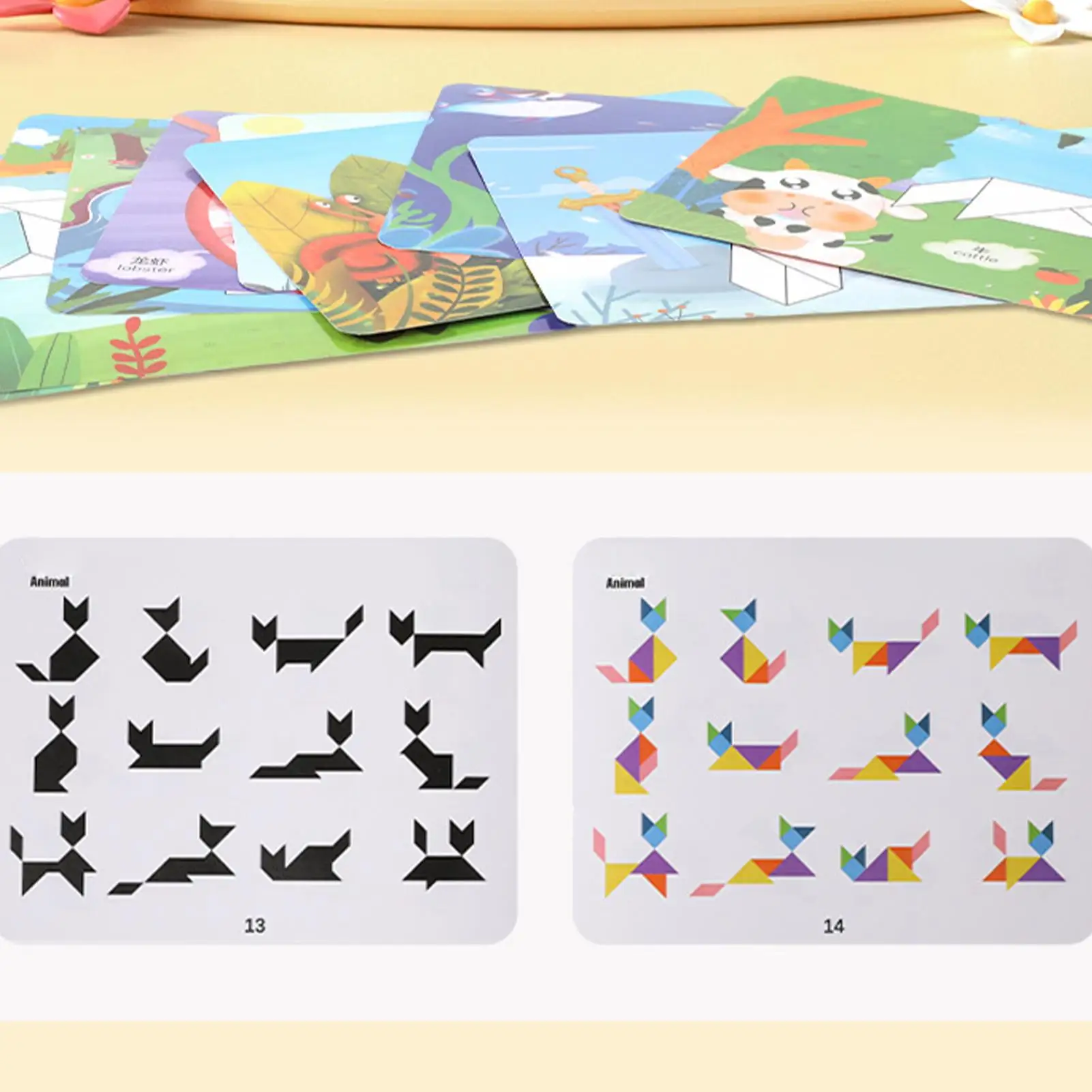 

Конструкторы с узорами, магнитные игрушки-танграммы, геометрическая головоломка для детей в возрасте 3, для девочек и мальчиков, детский сад, дошкольный дом, школа, математический класс