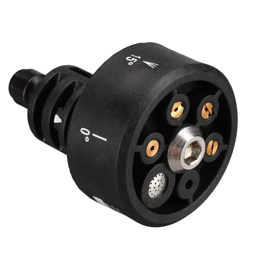 1/4'' Quick Connect High Pressure Nozzle Portable Multi-functional Car Washer Nozzle High-Pressure Universal Adjustable Nozzle