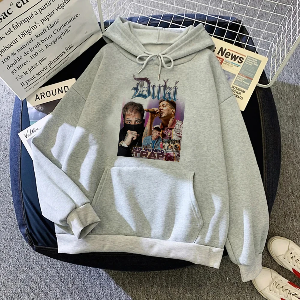 Duki hoodies women Winter 2023 long sleeve top y2k aesthetic Hooded Shirt women Kawaii sweatshirts