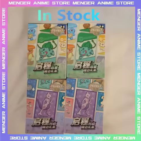 Original Pokemon PTCG Scarlet&amp;Violet Chinese Battle Merchandise Trading Cards Game Anime Bulbasaur Mewtwo Collection Box Gift