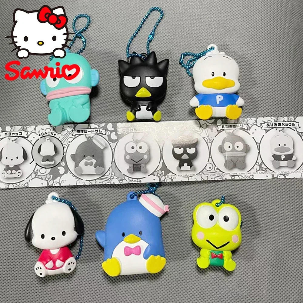 Kawaii Dog  Sanrio 5Cm Figure Christmas Anime Kero Keroppi Action BADTZ-MARU Collection Materials Birthday Doll Gifts Toys