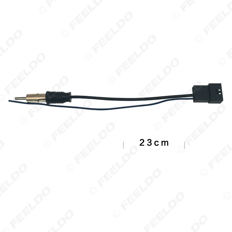 Car Radio Antenna Adapter with Power Supply Wire Cable for Isuzu 2020 Head Unit Stereo Compatible with Various Models