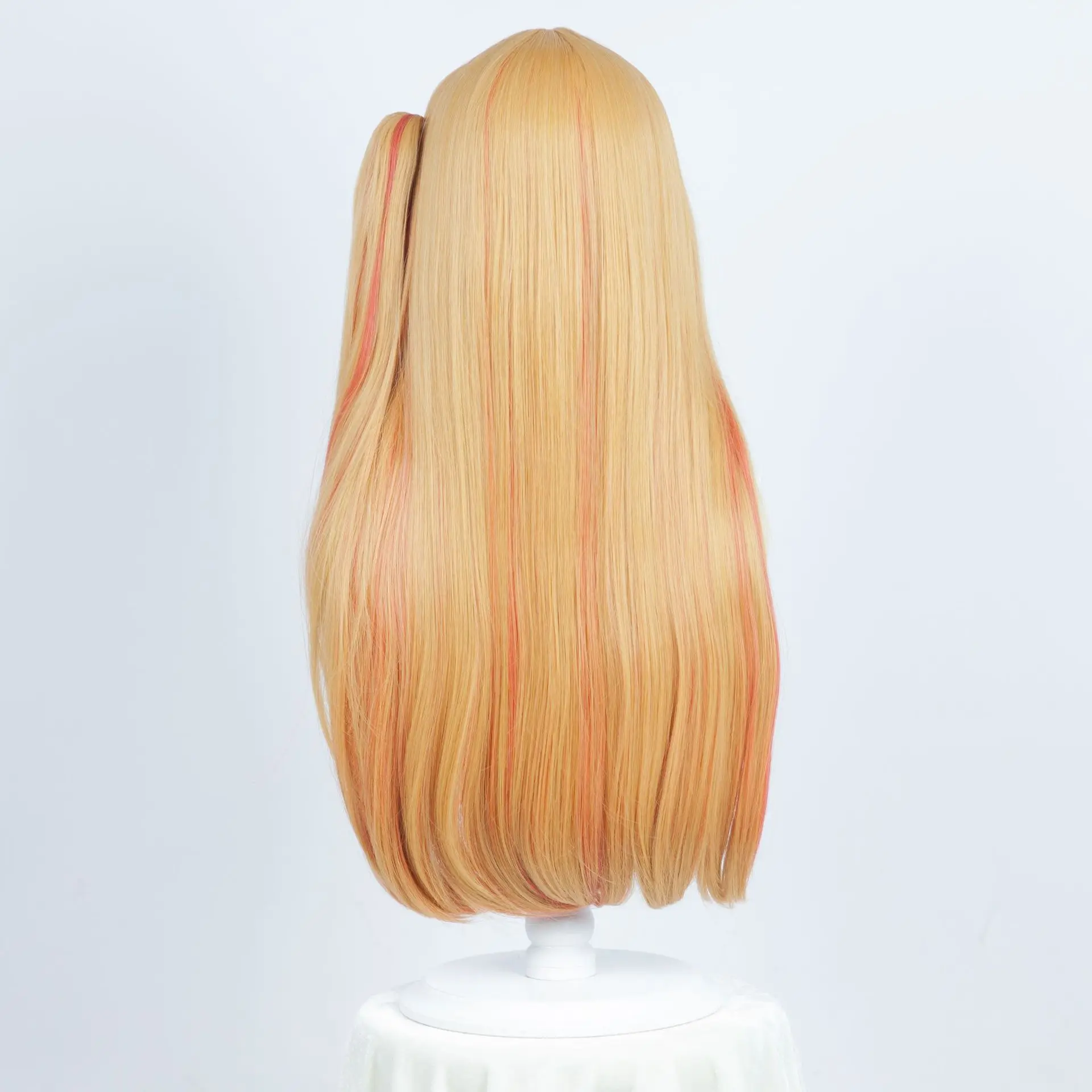 The Wig I'm Promoting Is The Star Wild Ruby Cosplay Wig And The Star Wild Rumi Long Straight Hair Highlight Wig.