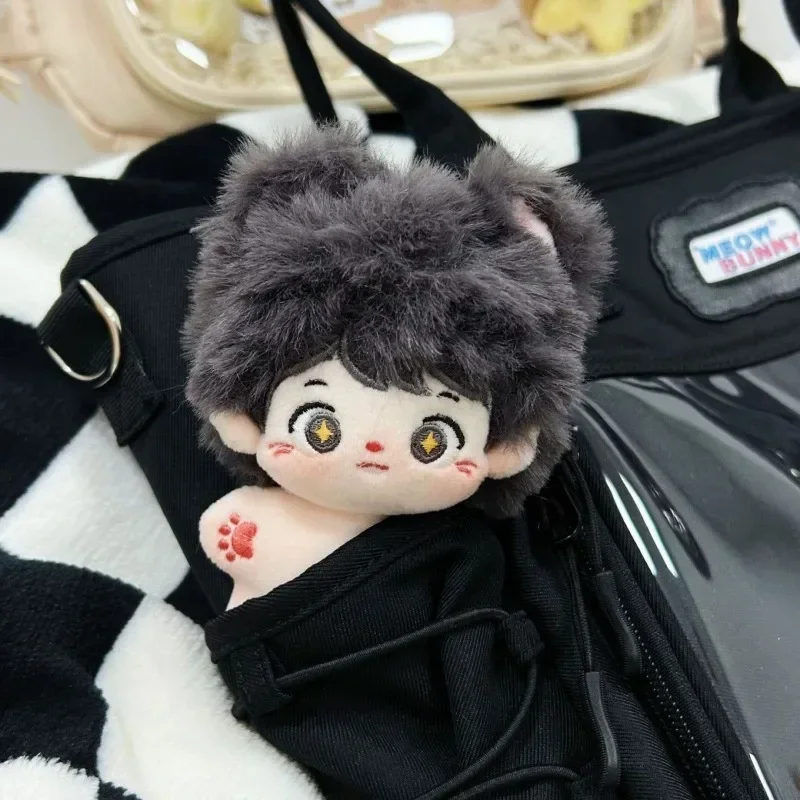 Plush Doll Pendant Cute Idol Doll Keychain Mini Plush Toy for Girls Backpack Decoration Gift Adorable Stuffed Doll Pendant Plush