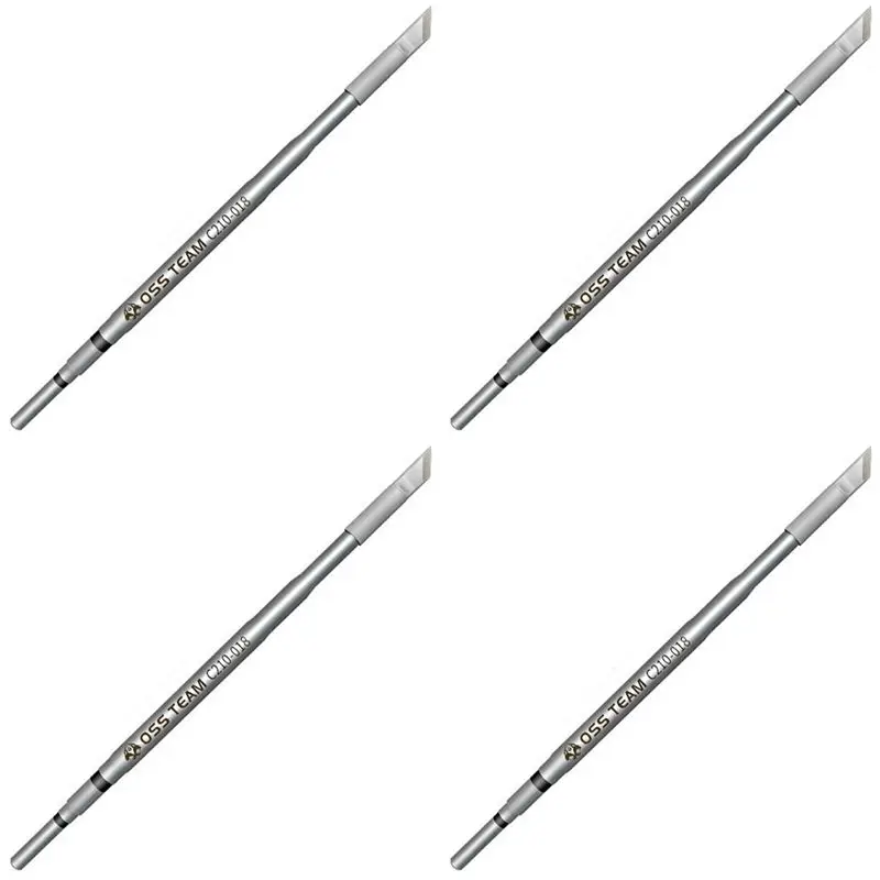 4X C210 Series Soldering Tip Lead-Free Solder Welding Head For JBC T210 Handle For Sugon T26 T26D Soldering Station(018)-B51B
