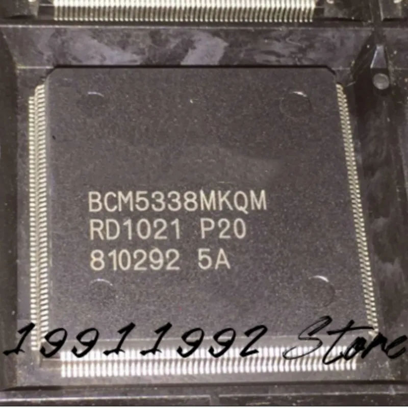3PCS New BCM5338MKQM QFP208 Network communication editing chip IC