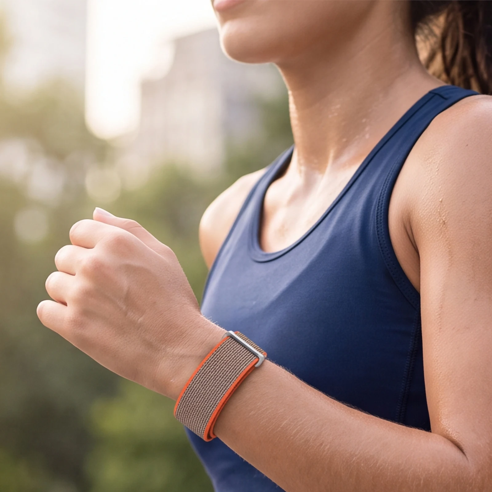 Nylon Quick Release Watches Straps for Google Fitbit Air Replacement Watch Bands Woven Sports Wristband for Women Men