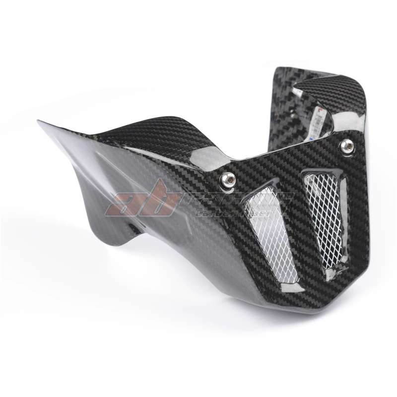 Full Fairing Kits TankCoverLower Tank Cover Lower For Ducati Monster 696 796 795 Carbon Fiber 100%