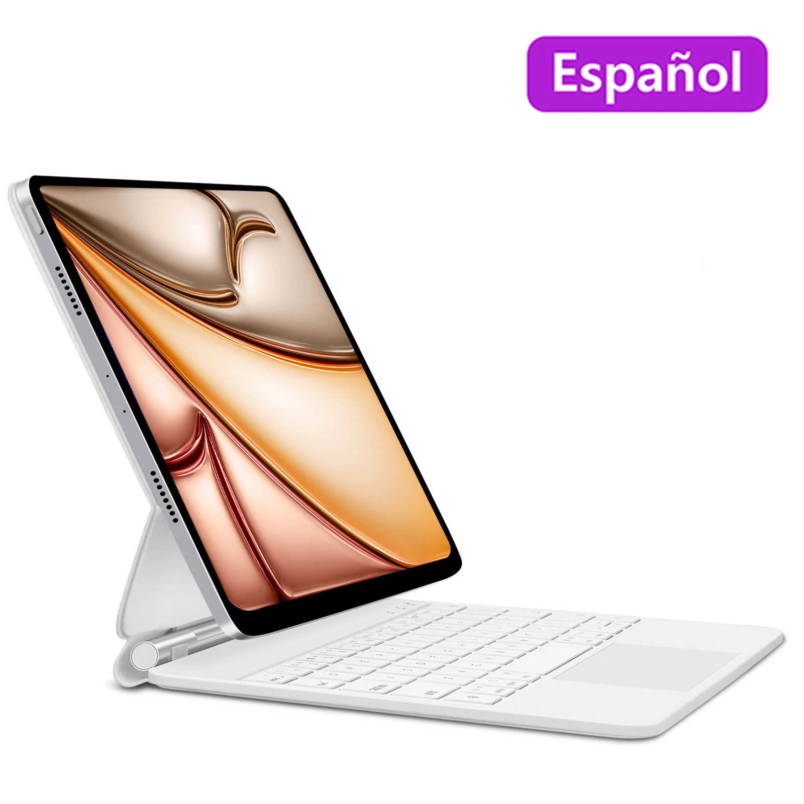GOOJODOQ Magic Toetsenbord voor iPad Air 6 2024 13 inch case voor iPad Pro 11 12 9 Pro 13 Air 4 Air 5 voor iPad 10e Generatie Cover