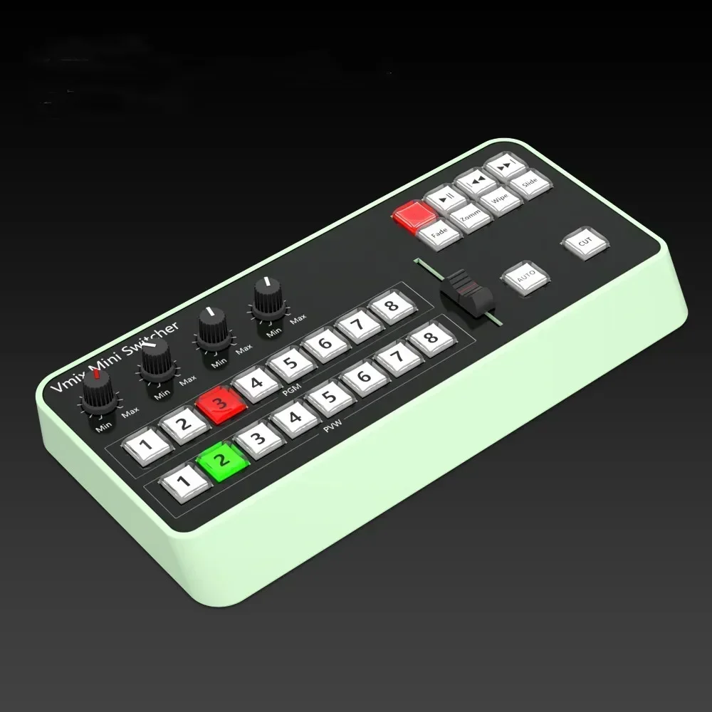 TYST Recording and Control Keyboard Multi Format Video Switcher Mixer Vmix Video Switching Keyboard