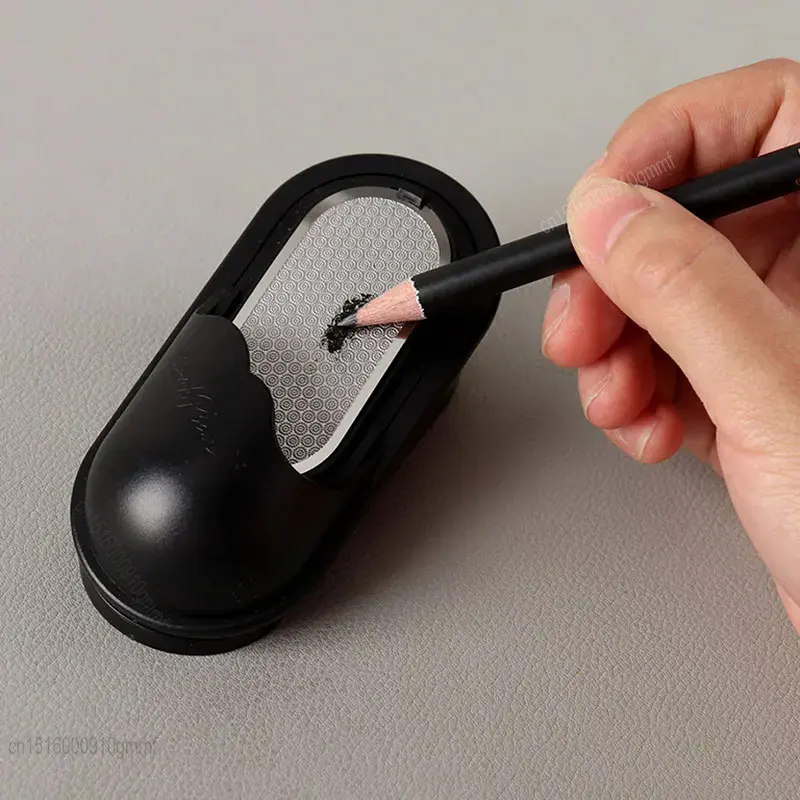 Art Sketch Pencil Graphite Charcoal Carbon Stick Rod Sharpener Pencil Lead Tip Grinder With Easel Clip For Drawing Paper Holder