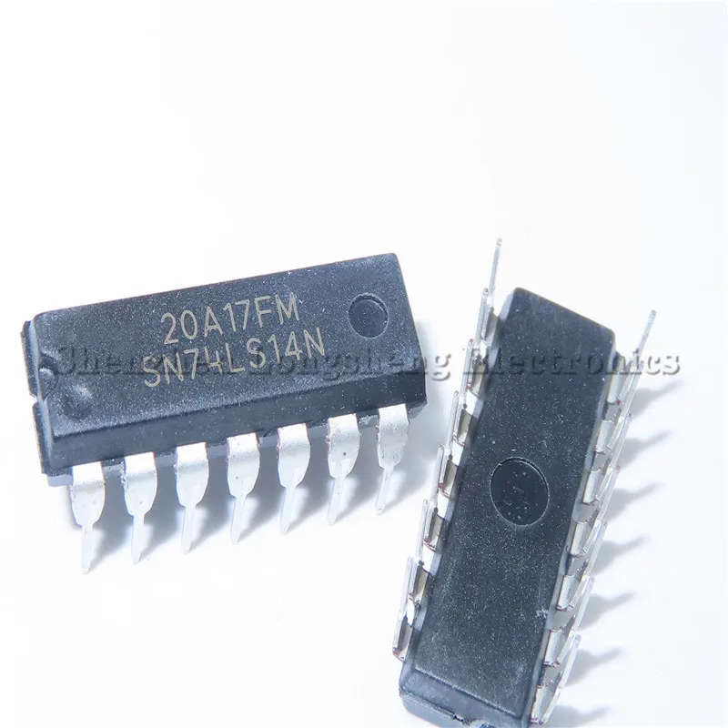 

10PCS/LOT NEW SN74LS14N 74LS14 HD74LS14P DIP-14 Six Inverting Schmitt Trigger In Stock