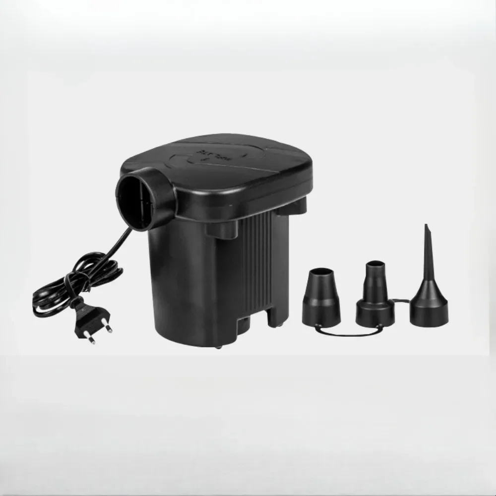 Multifunctional Dual-Purpose Air PUMP 110V ~ 220V ยานยนต์ US EU Air PUMP DC มอเตอร์ Air หัวฉีดสําหรับเตียงเป่าลม