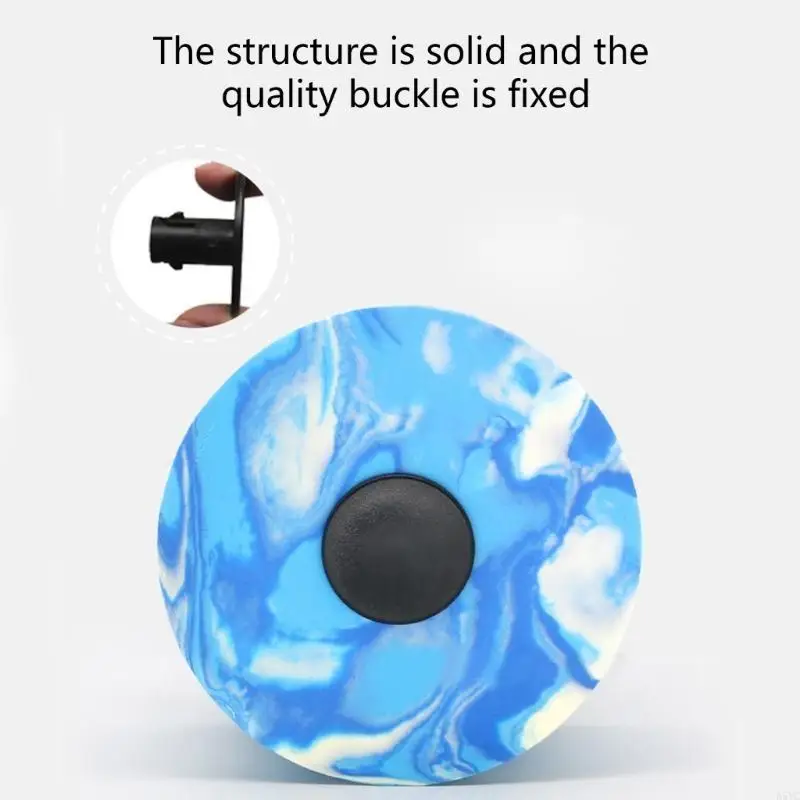 A5YC 1 คู่น้ำออกกำลังกาย Dumbells น้ำออกกำลังกายแบบแอโรบิกโฟม Dumbbells Hand Bar