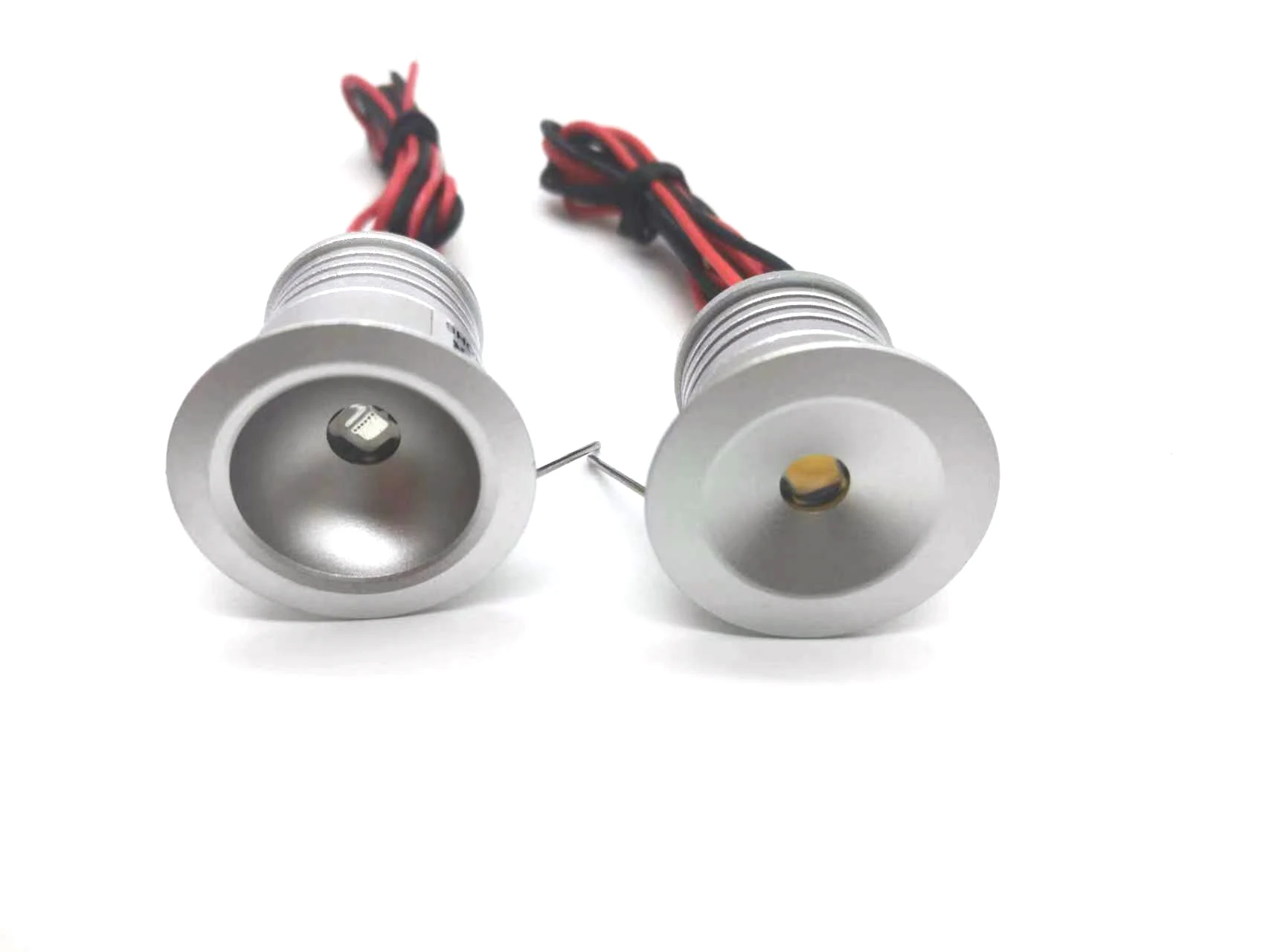 Imagem -02 - Conduziu a Luz do Ponto 25 mm de Corte Mini Recesso Downlight Dc12v Iluminação do Armário 60d 120d Faça Você Mesmo Decoração Lâmpada 1w