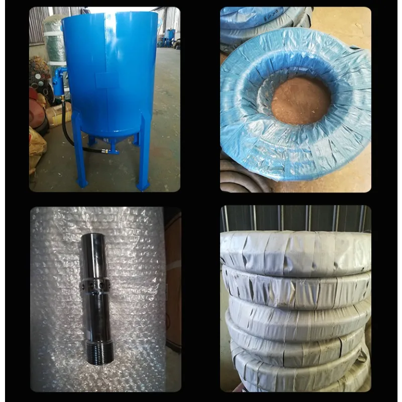 Quick Delivery Turntable Sand Blasting Machine, Automatic Sandblaster for Valve Internal Flow Channel Polishing and Rust Removal