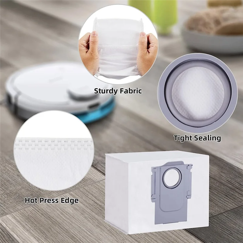

A39T-Main Side Brush Hepa Filter Mop Dust Bag Plastic Home Appliance Accessories For Roborock Q8 Max Q8 Max+ Q5 Pro Q5 Pro+