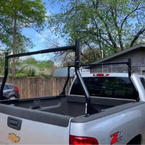 

Intelligent Library Adjustable Steel Pickup Truck Ladder Frame With Sports Design For Car Tent Bumper Truck Compartment Bracket