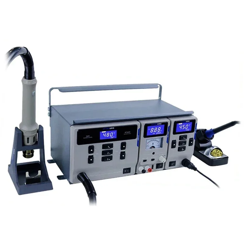 

Three-In-One Welding Set Hot Digital Display Dormant Temperature MS300 Air Gun Soldering Station Mobile Phone Repair