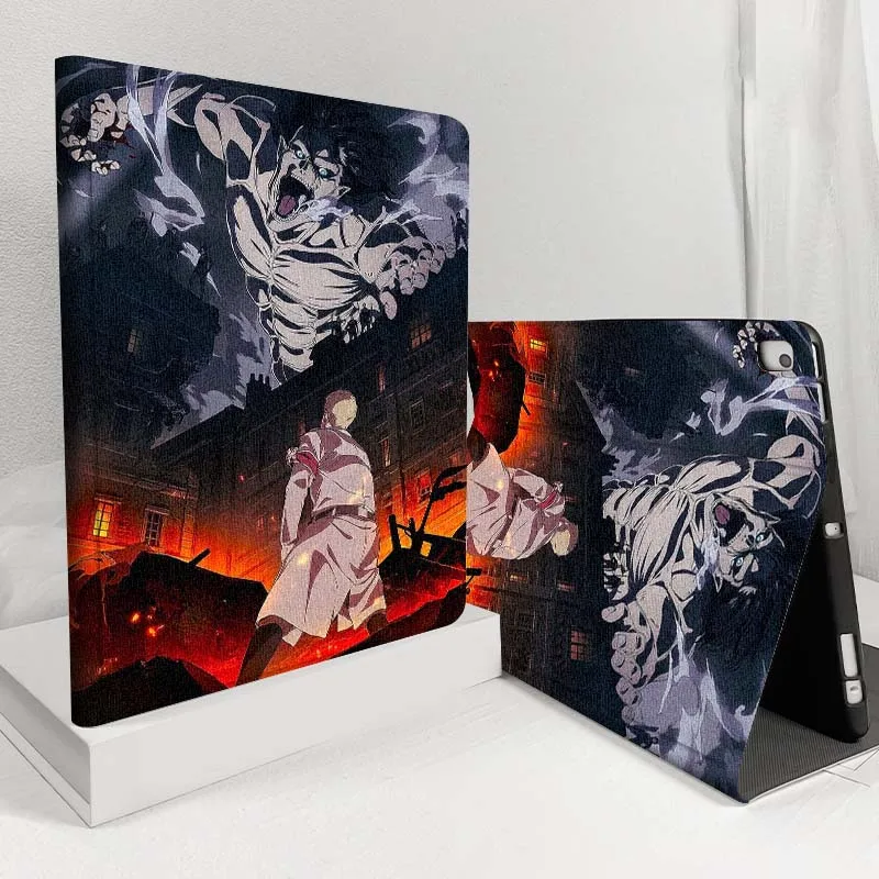 

Anime Cowboy Bebop Art Logo For iPad Pro Air Mini 1 2 3 4 5 6 7 7th 8th 9th M2 10.2 9.7 10.5 10.9 11 12.9 13 Inch Tablet Case