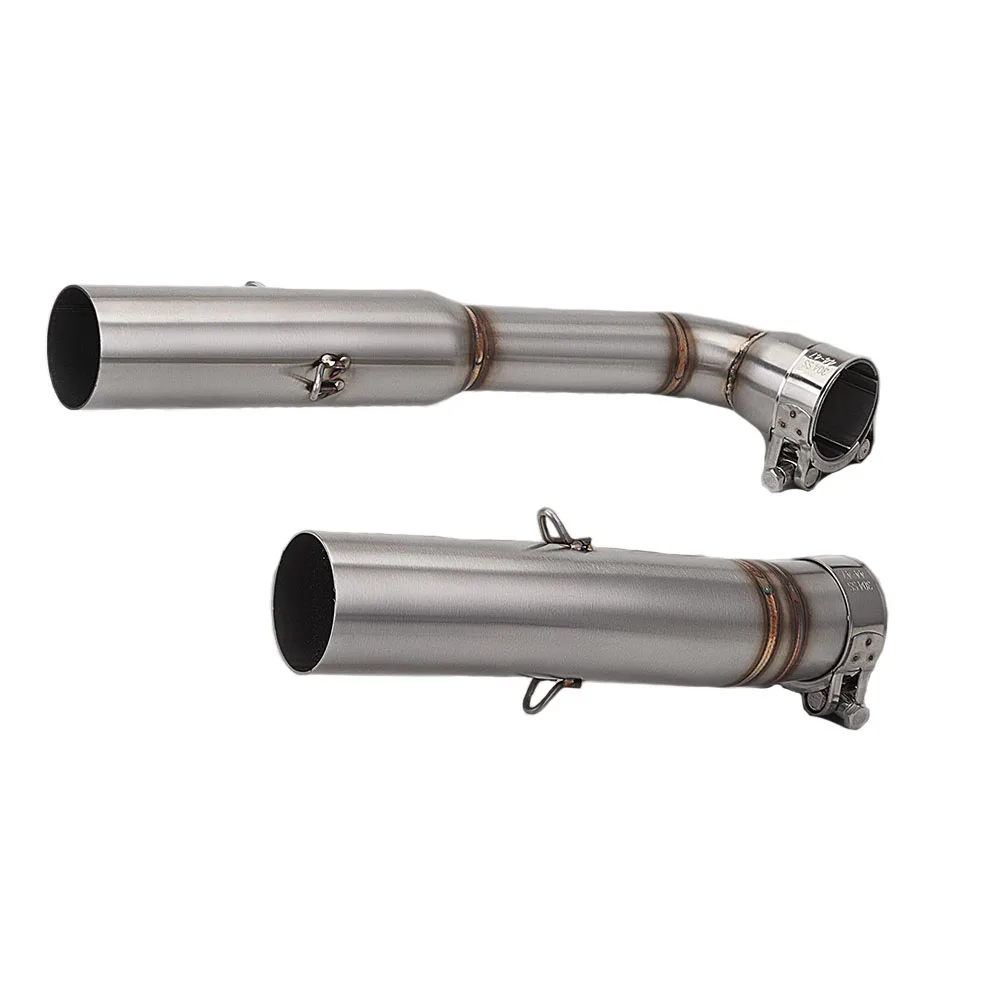 For Suzuki GSXR1000 GSX-R1000 K9 2009-2016 GSX-R 1000 GSXR Escape Motorcycle Exhaust System Muffler Mid Link Pipe 51MM Slip-On