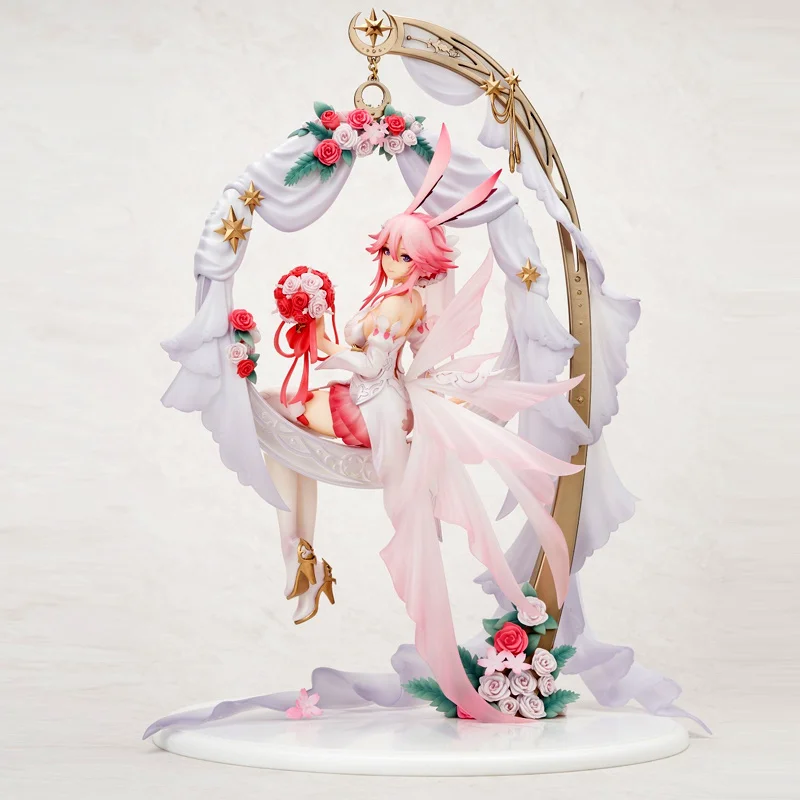 

Anime Figure Eight-Petal Cherry Blossom Illusory Dream Stock Available Collectible Model Toy For Fans Of Anime And Gaming
