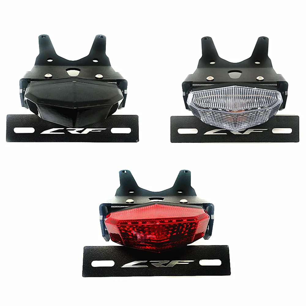 Luces de freno LED para HONDA CRF250L, señal de giro, licencia eliminadora de guardabarros, 2013-2019