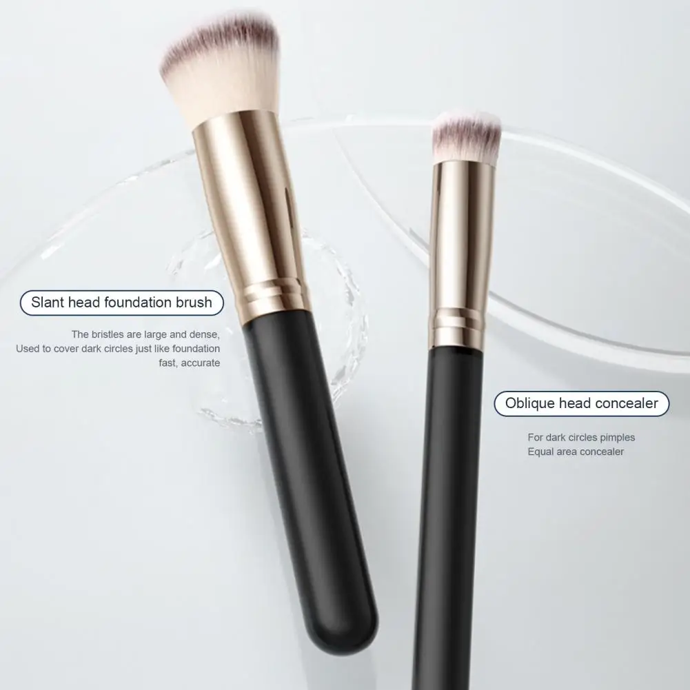 Useful Makeup Brush Multifunctional Reusable Contour Blush Foundation Beauty Brush Face Concealer Brush Cozy Grip